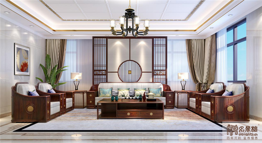 红木新中式家具:江山风月,闲者得之
